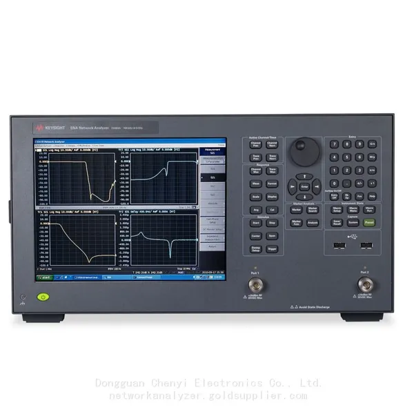 Keysight E5063A ENA Vector Network Analyzer E5063A-205 2-port Test Set, 100 KHz to 500 MHz