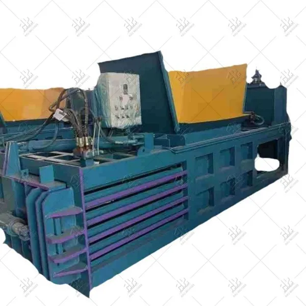 Hydraulic horizontal bale making machine carton box  paper wrapper machine