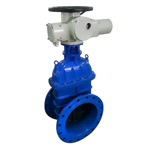 High Quality Electric Gate Valve Flange Gate Valve photo-3