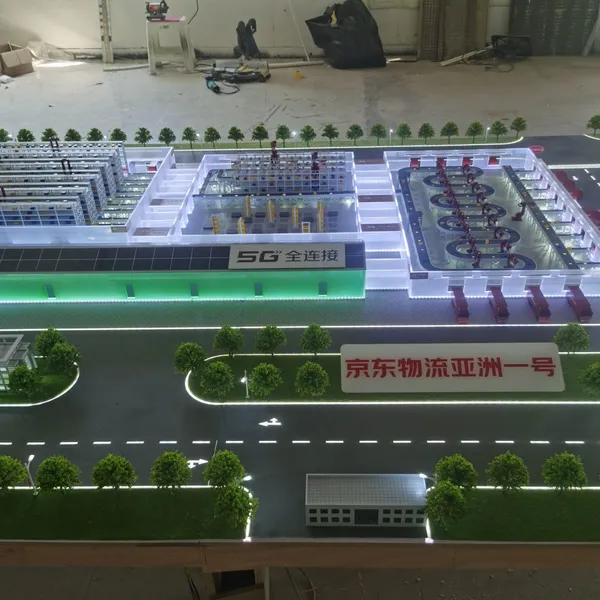 Intelligent Warehouse Logistics Sand Table Model Dynamic Simulation Customized photo-4
