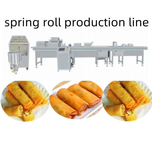 Automatic Spring Roll Making Machine ,Spring Roll Production Line