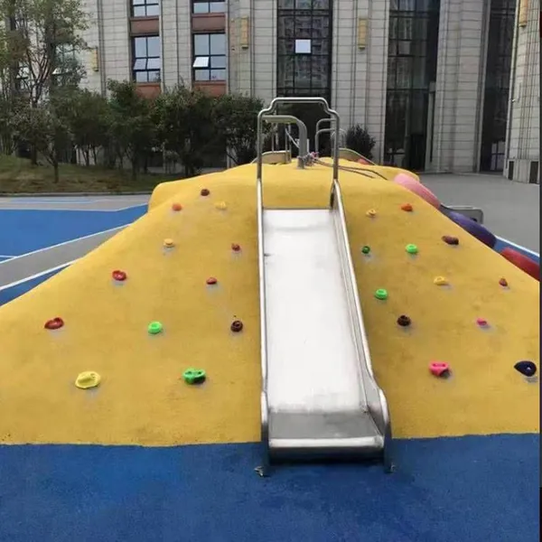 Customizable Non - Standard Large - Scale Stainless - Steel Outdoor Unpowered Slide and Climbing Combination for Children, Outdoor Slide Manufacturer photo-5