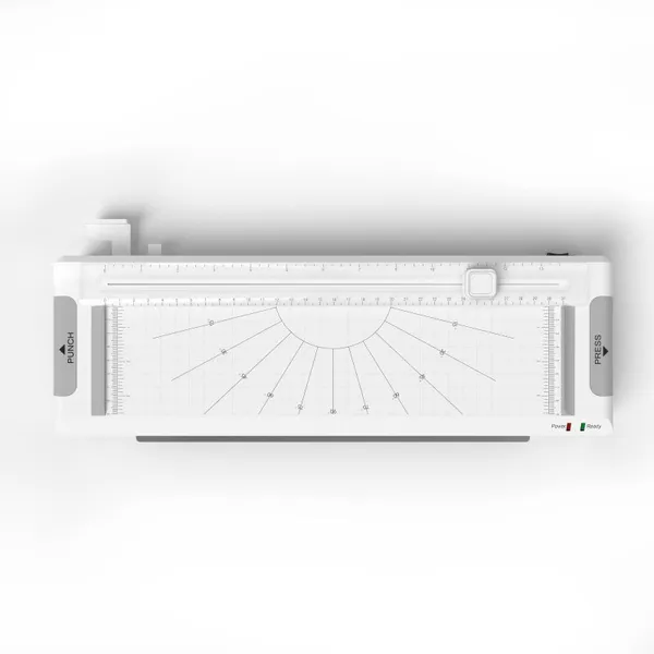 Premium 4-in-1 Pouch Laminator 9.5-inch A4 Laminating Machine With Paper Cutter Trimmer Corner Rounder 2-hole Punch (LMTC402) photo-3
