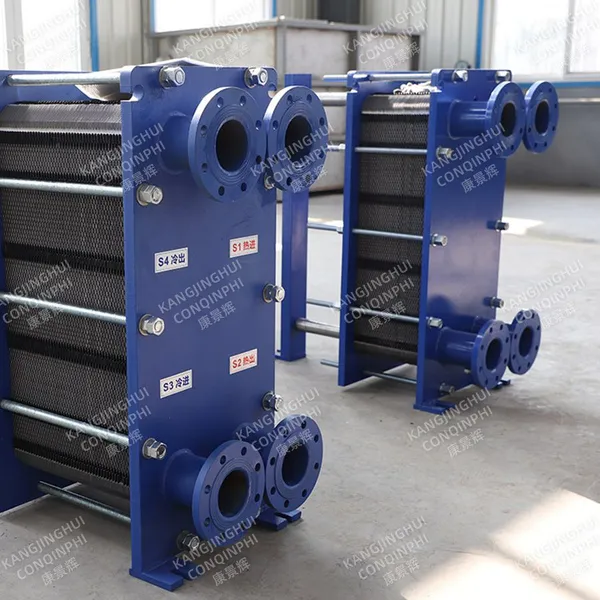 High Energy Efficiency Plate Heat Exchanger, Semi-Auto Cleaning Design, 220V Circulation Pump Included photo-2