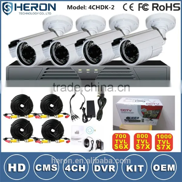 Factory OEM High Quality CCTV Camera System 4ch NVR Kit With 2/3mp IP Camera Quality Choice photo-5