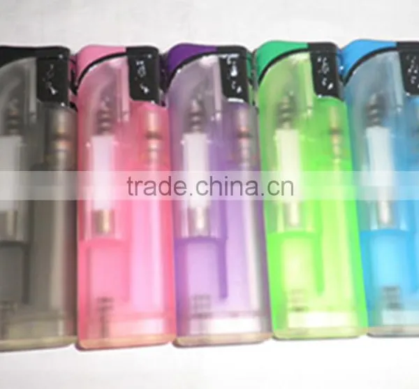 ISO9994&CR Rubber Painting/mat Finished Electronic Cigarette Lighter photo-2