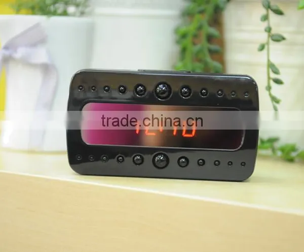 HD 1080P Alarm Clock Hidden Camera Clock With Battery and Long Time Recording Quality Choice photo-5