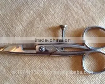 German Solingen Sewing Scissors with Regulator, Button Sewing Scissors