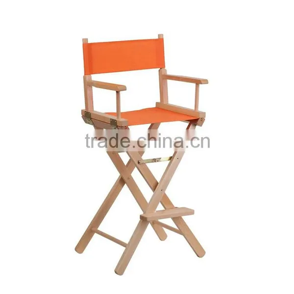 Wooden Furniture Designs Modern Outdoor Cheap Camping Canvas Folding Wooden Director Chair Quality Choice photo-3