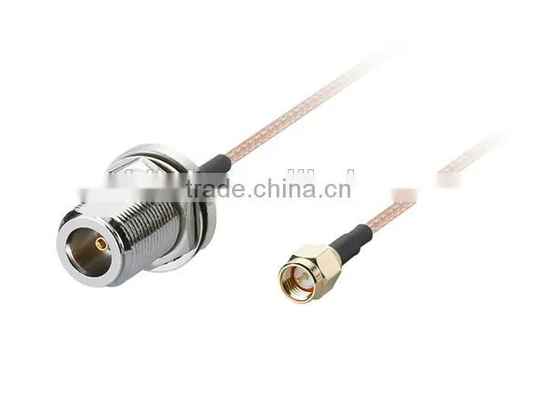 N Type Jack With O-Ring to SMA(M)ST Plug RG-316 Cable 9.84ft(3000mm)