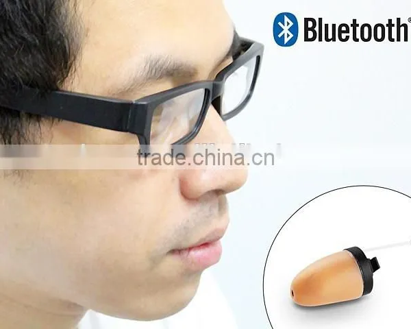 Wireless Inductive Kit Bluetooth Glasses Micro Spy Invisible Earpiece photo-3