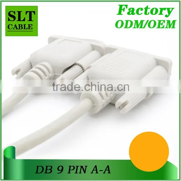 SLT Good Price DB 9 Pin Serial Cable Male to Male RS232 Cable photo-5