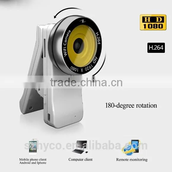 Newest H.264 Mini Wifi Camera 1080P, Hidden Camera Wifi