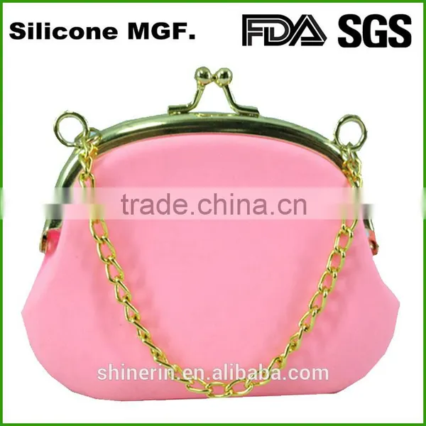 Womens Wallet Card Holder Silicone Coin Purse Clutch Handbag photo-3