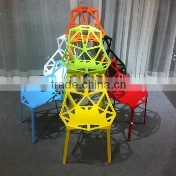 Unique Design Colorful Living Room Furniture PP Plastic Chair/ Polypropylene Chair One photo-5