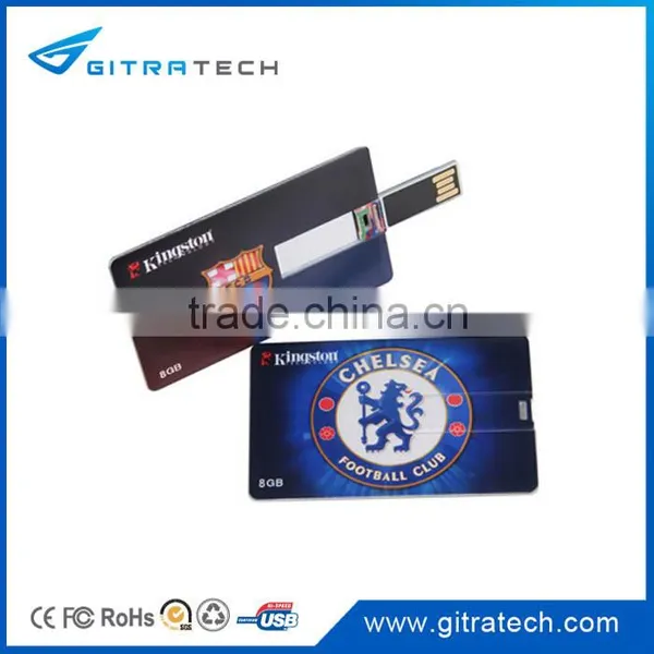 Business Card USB Flash Drive Credit USB Card With Full Color Printing Wedding Gifts Quality Choice photo-6