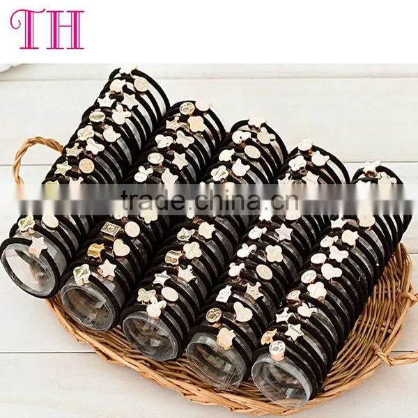 NEW Arrival Wholesale Girl Hair Accessories Cute Resin Decoration Elastic Latest Hairband Designs photo-2