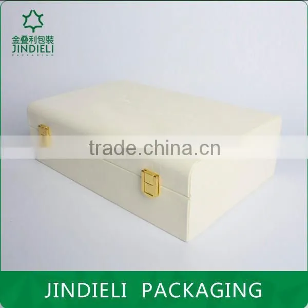 Fashion Elegant Wooden pu Cosmetic Box photo-4
