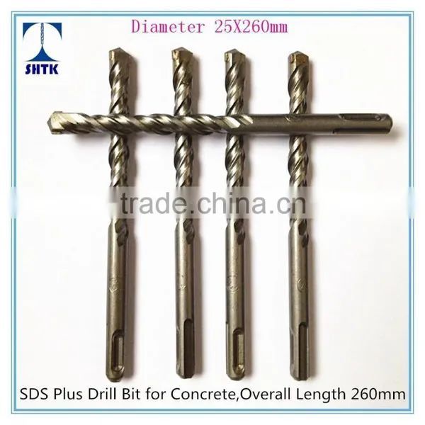 Manufacture for SDS Plus Drill Bit, Hammer Drill Bit, Dia 25X260mm, Electric Drill Bit