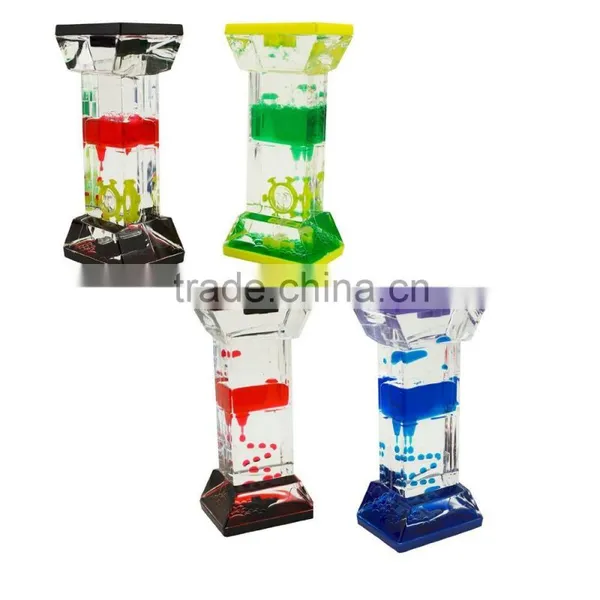 New Arrival Liquid Bubble Drop Motion Wheel Zig Zag Desk Toy photo-3