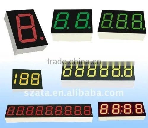 Customer Made 7 Segment LED Digital Display Module
