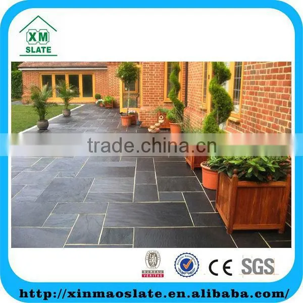Black Slate Paving Stone for Garden