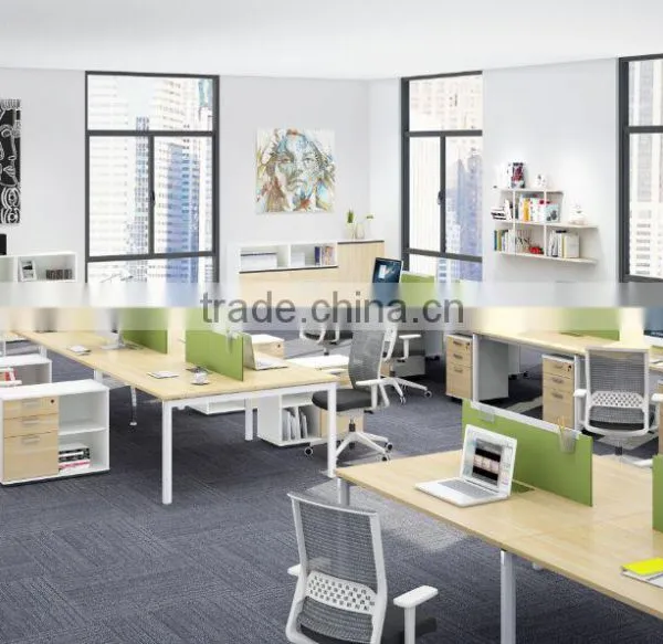 New and Fashion Design Office Desk Workstation With Privacy Screen Modular Furniture LT-W1212A photo-6
