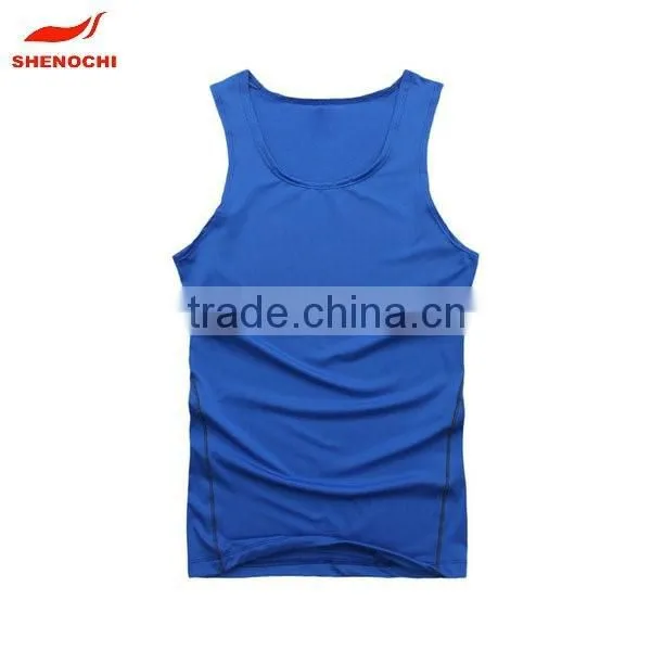 Simple Design Comfortable High Quality Custom Wholesale Gym Singlets photo-3