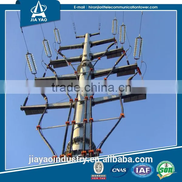 Jiayao 220kv Angular Electric Distribution Power Transmission Tower photo-4