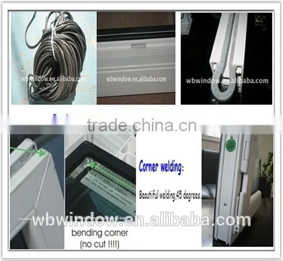 Good Insulating PVC/UPVC Windows With Built in Blinds photo-4