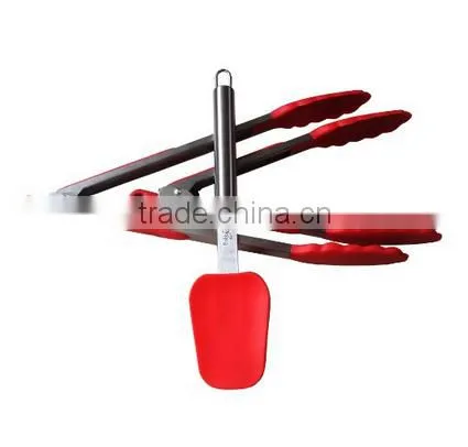 9"&10" Kitchen Utensils Stainless Steel Food Tong photo-2