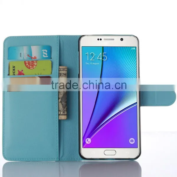 Litchi Wallet Pu Leather Case Mobile Phone Leather Case For Sumsung Galaxy A510 photo-2