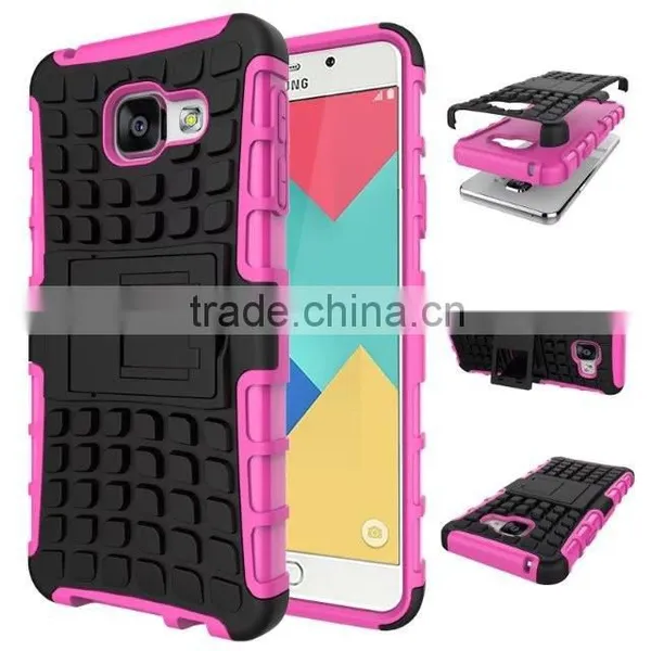 Mobile Phone Back Cover Smart Hybrid Rugged Heavy Duty Armor Kickstand Case For Sumsung A310 photo-4