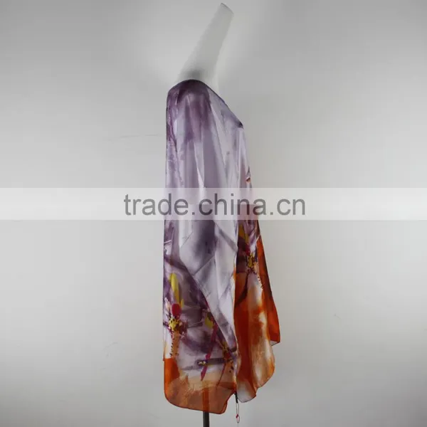 Latest Summer Plus Size Chiffon Dress Hot Girls Without Dress photo-2