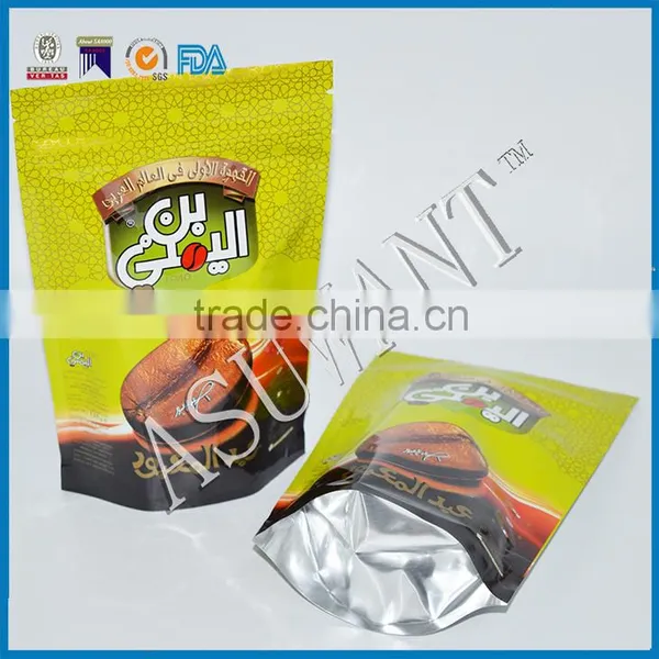 Nuts Food and Custom Printing Coffee Customized Plastic Zipper Bags photo-3