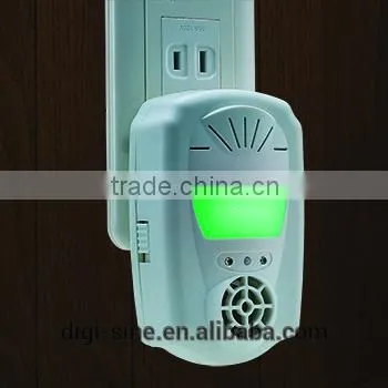Green LED Ultrasonic Pest Repeller Plug-in Type CE ROHS Certified photo-2