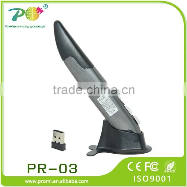 Fancy Gift Optical Pen Shaped Mouse Wireless Mouse 2.4ghz With USB Receiver photo-4