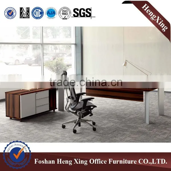 Hot Sale Metal Legs Office Table & New Design Melamine Material Office Desk HX-NT3122 photo-3