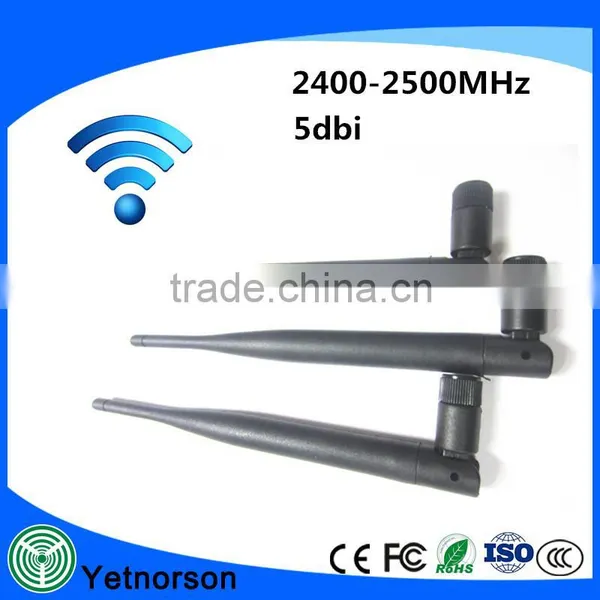 Omni Directional 2.4GHz Wifi Antenna 5dBi Gain for Network Router Zigbee Gateway photo-4