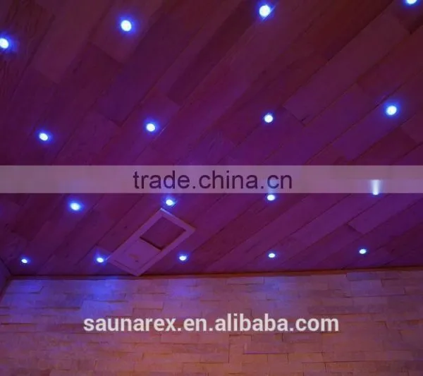 Canada Hemlock Traditional Design Luxury Sauna Room With Electric Sauna Heater photo-2