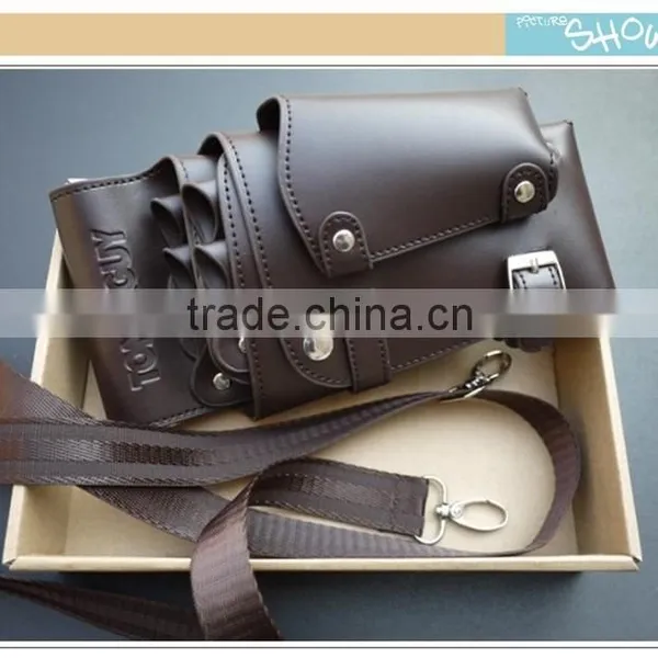 2015 Factory Customized Barber Waist Bag,barber Waist Case,barber Leather Waist Bag photo-2