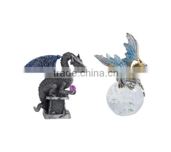 Animated Flying Dragon Statues