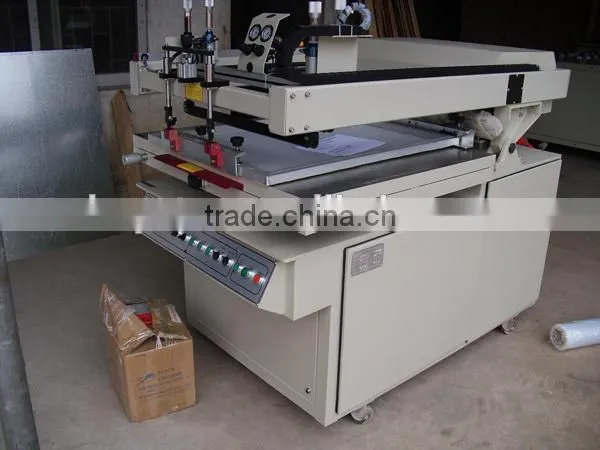 GW-6090X Series PVC Paper Screen Printer With Inclined Wall System photo-3