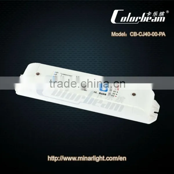 DMX512/0-10V/PWM signal converter/amplifier, LED controller (CB-CJ40-00-PA)