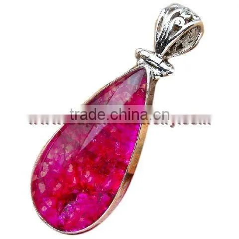 A1040 Sterling Silver Pendants Gold Pendant photo-6