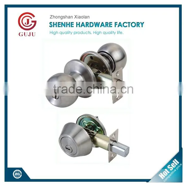 2016 American Door Knob Fire Rated Tulip Stainless Steel Door Deadbolt Sets photo-4