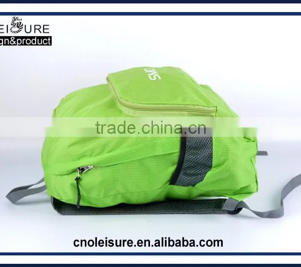 2016 Latest Arrival Design Promational Foldable Backpack Cheap Fold Bag Fold up Backpack Sport Hiking Camping College School Bag photo-5