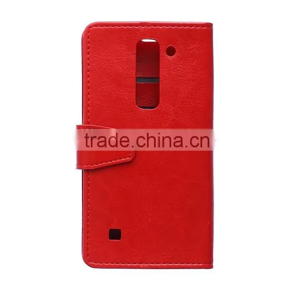 Wholesale Flip Cover Leather Case For LG Spirit H440N ,For LG Spirit H440N Book Cover Stand Case photo-4