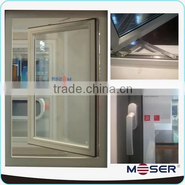 Thermal Break Aluminum Double Tempered Glass Casement Window photo-5