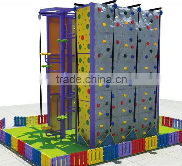 Kaiqi Kids Fun Multi-function Climbing Wall Playground Park Amusement KQ60275A photo-2